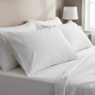 Poplin din bumbac optical white