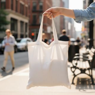 Poplin din bumbac optical white