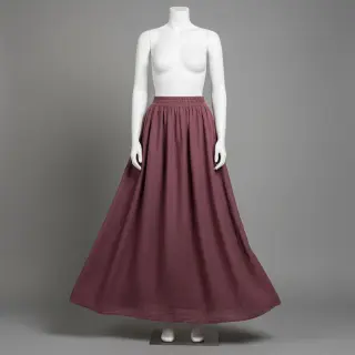 Țesătură din bumbac SLUB WASHED mauve