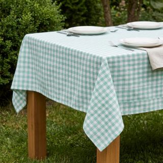 Țesătură din bumbac Check mint