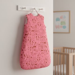 Țesătură din bumbac FLANNEL Dogs pink