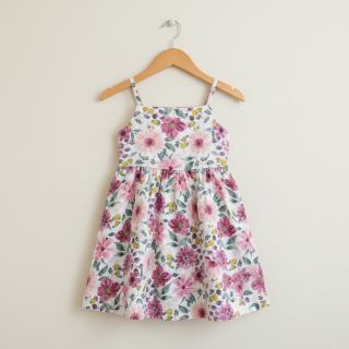 Țesătură din bumbac Flower Sonja mauve digital print