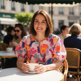 Țesătură din bumbac Unicorns multi digital print