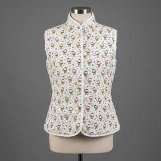 Țesătură din bumbac QUILTING Elisabetta jaune