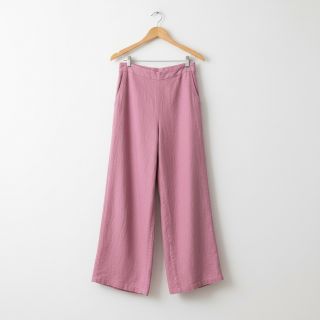 Țesătură din bumbac cu in PREMIUM dawn pink