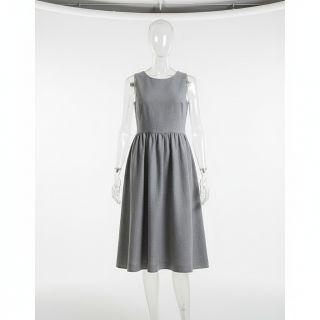 Țesătură din bumbac cu in PREMIUM light grey