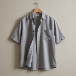 Țesătură din bumbac cu in PREMIUM light grey