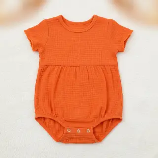 Țesătură din bumbac STRETCH Baby orange