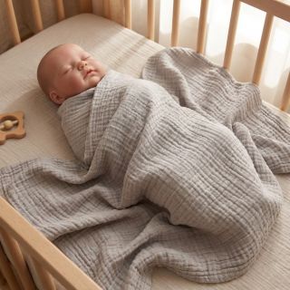 Țesătură din bumbac STRETCH Baby beige