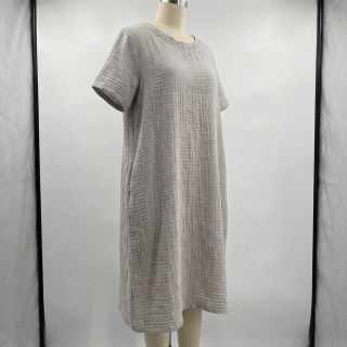 Țesătură din bumbac STRETCH Baby beige