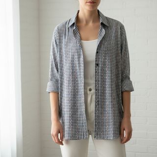 Țesătură din bumbac JACQUARD Climbing navy