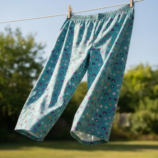 Țesătură din bumbac Love light petrol