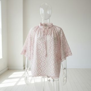 Țesătură din bumbac EMBROIDERY Lilian rose