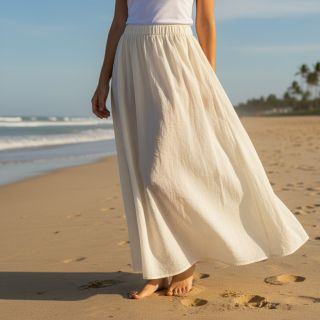 Țesătură din bumbac WASHED SIMPLY NATURAL