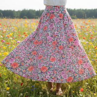 Țesătură din bumbac Expession flowers digital print