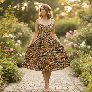 Țesătură din bumbac JAPAN Obi indigo