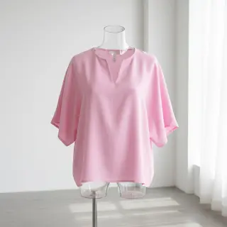 Țesătură din bumbac cu in pink