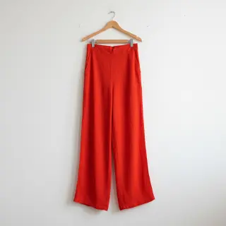 Țesătură din bumbac cu in red