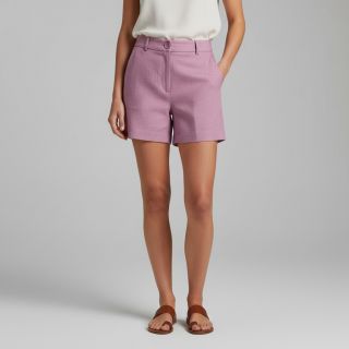 Țesătură din bumbac cu in old pink