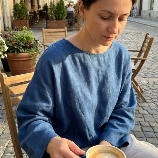 Țesătură din bumbac cu in jeans