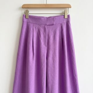 Țesătură din bumbac cu in dark lilac