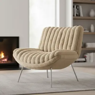Blăniță artificială Barracuda beige