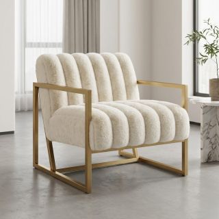 Blăniță artificială Barracuda ecru