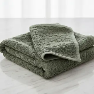 Frotir Animal skin dark green