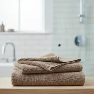 Frotir VELVET BAMBOO taupe