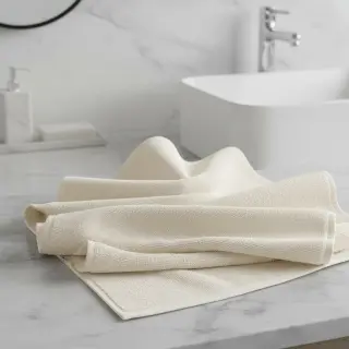 Frotir elastic ecru