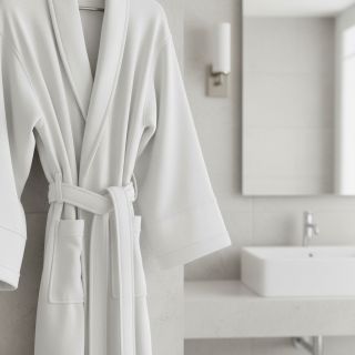 Frotir elastic white