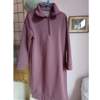 Jerse trening pieptănat JOGGING aubergine melange