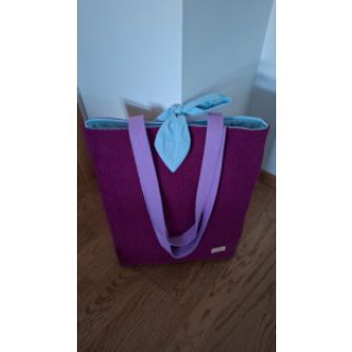 Catifea raiată HUGGY aubergine