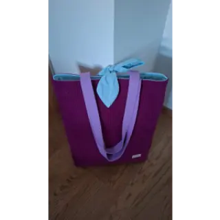 Catifea raiată HUGGY aubergine