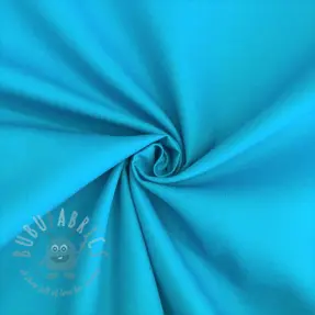 Poplin din bumbac aqua