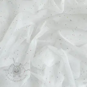 Tul pentru TUTU ROYAL MULTI FOIL white