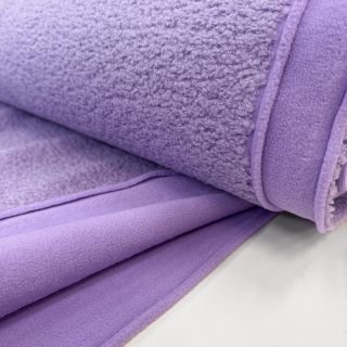 Fleece TEDDY DOUBLE SIDED lilac