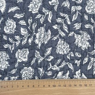 Țesătură din bumbac QUILT Gange gris