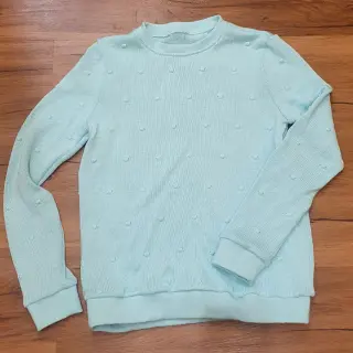 Țesătura tricotata BIG KNIT DOT mint