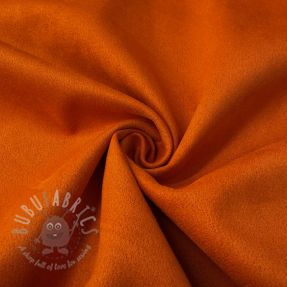 Imitație piele întoarsă stretch SCUBA orange