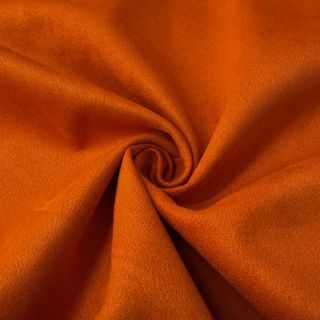 Imitație piele întoarsă stretch SCUBA orange