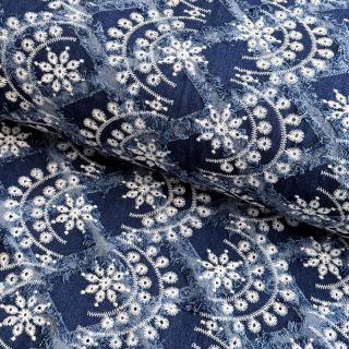 JEANS DENIM EMBROIDERY Fera design B