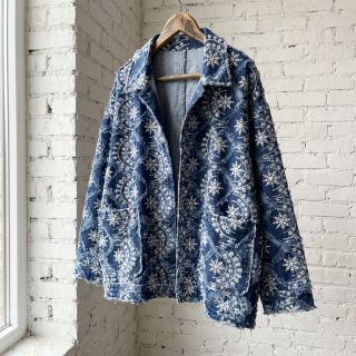 JEANS DENIM EMBROIDERY Fera design B