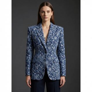 JEANS DENIM EMBROIDERY Fera design C