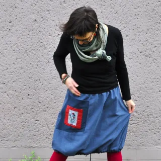 In prespălat jeans