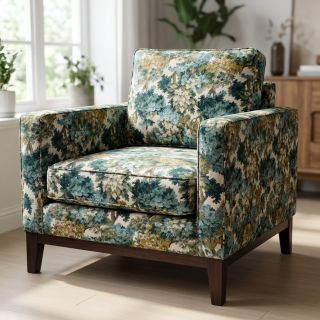 Țesătură decorativă jacquard Aubusson emeraude