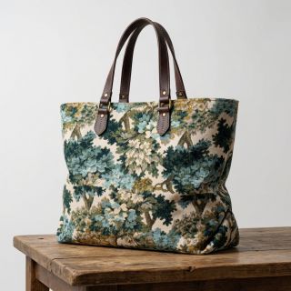 Țesătură decorativă jacquard Aubusson emeraude