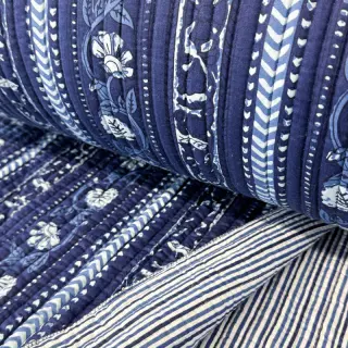 Țesătură din bumbac QUILT Gange bleu
