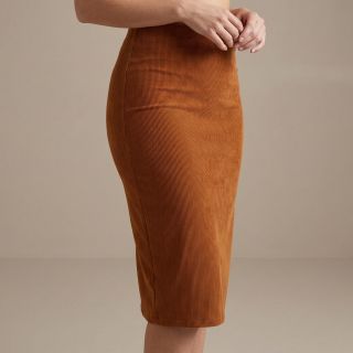 Catifea raiată subțire cognac