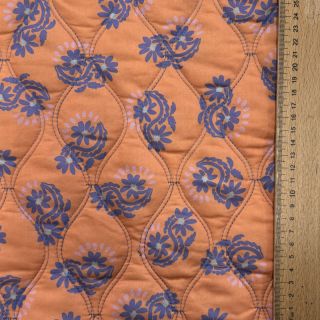 Țesătură din bumbac VOILE STEPPED Daria flower purple digital print